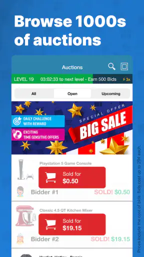 DealDash - Bid & Save Auctions screenshot