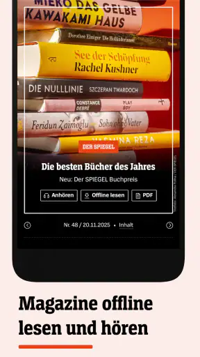 DER SPIEGEL - Nachrichten screenshot