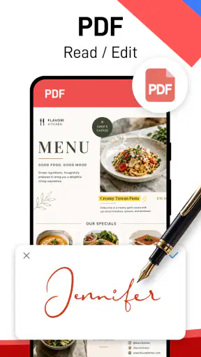 Document Reader & PDF Editor screenshot