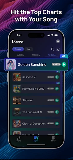 Donna AI Song & Music Maker screenshot