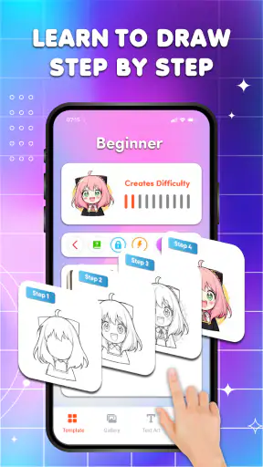Draw Anime - AR Tracing App screenshot