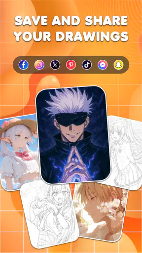 Draw Anime - AR Tracing App screenshot
