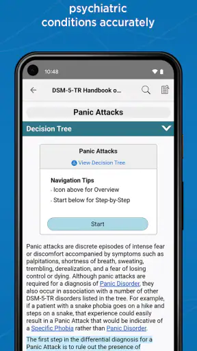 DSM-5-TR Differential Dx screenshot