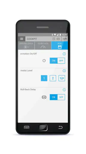 e-motion® M25 screenshot