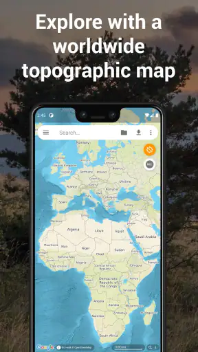 E-walk - Hiking offline GPS screenshot