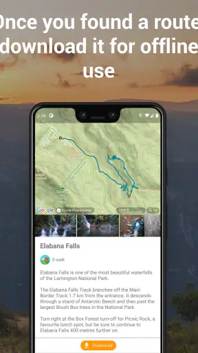 E-walk - Hiking offline GPS screenshot