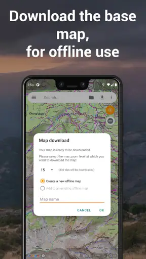 E-walk - Hiking offline GPS screenshot
