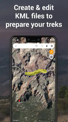 E-walk - Hiking offline GPS screenshot