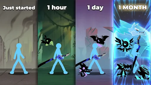 Epic Stickman: Idle RPG War screenshot