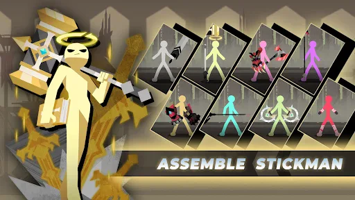 Epic Stickman: Idle RPG War screenshot