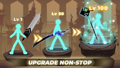 Epic Stickman: Idle RPG War screenshot