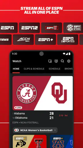 ESPN screenshot