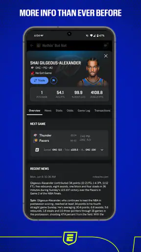 ESPN Fantasy Sports screenshot