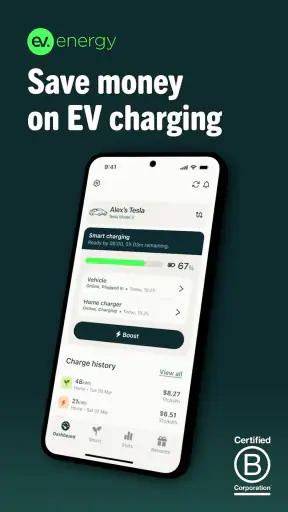 ev.energy: Home EV Charging screenshot