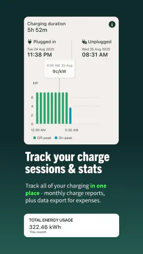 ev.energy: Home EV Charging screenshot