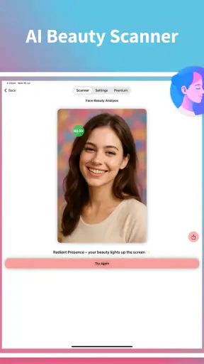 Face Shape: Beauty Scanner AI screenshot