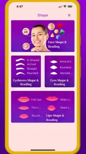 Face Shape - Face Rating, Hair screenshot