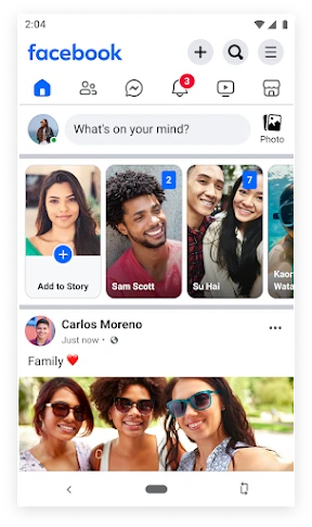 Facebook Lite screenshot