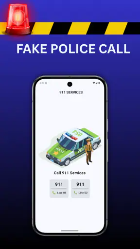 Fake Police Call screenshot