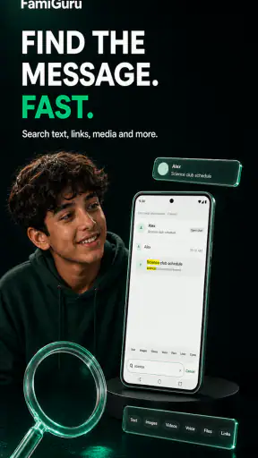 FamiGuru: Kids Chat Monitor screenshot