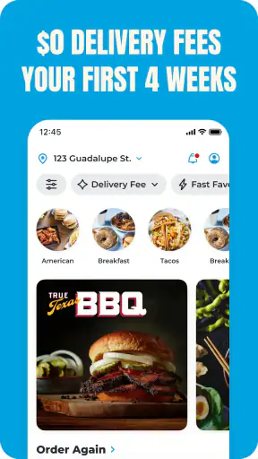 Favor: Texas Food Delivery screenshot