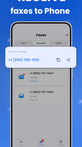 FaxFlow - Send Fax from Phone screenshot