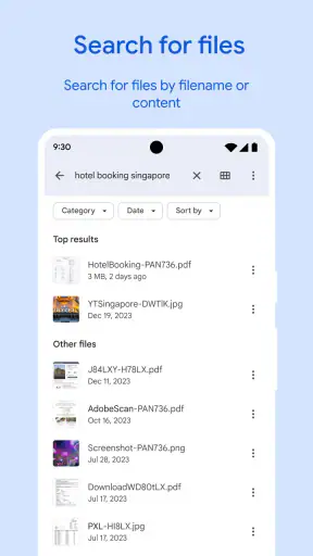 Files by Google screenshot