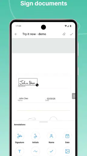 Fill and Sign Docs: Signeasy screenshot