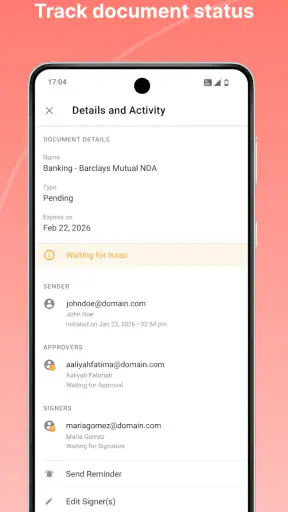 Fill and Sign Docs: Signeasy screenshot