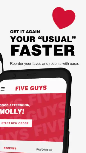 Five Guys Burgers & Fries screenshot