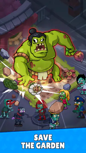 Flower vs zombie: City Defense screenshot