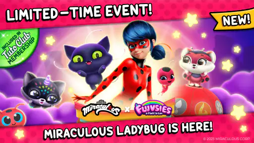 Fluvsies x Miraculous Ladybug screenshot