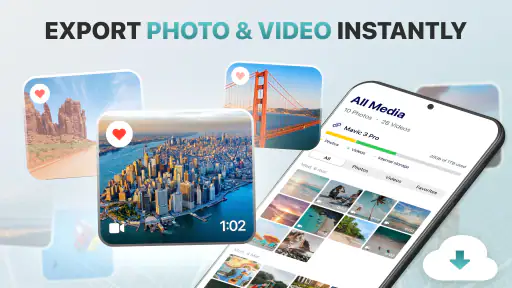 Fly Go 4 Drone Camera Control screenshot