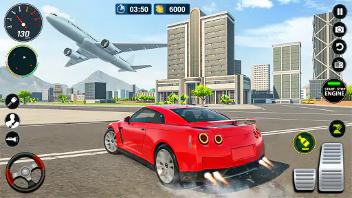 Flying Car Simulator: Car Game screenshot