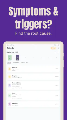 FoodLog: IBS & FODMAP Tracker screenshot