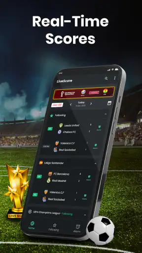 Soccer Live Scores & News screenshot