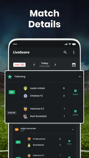 Soccer Live Scores & News screenshot