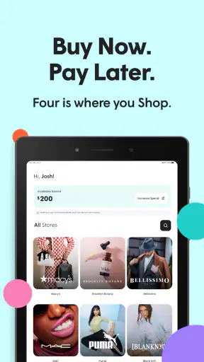 Four | Buy Now, Pay Later screenshot