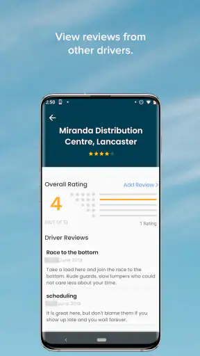 FourKites CarrierLink App screenshot