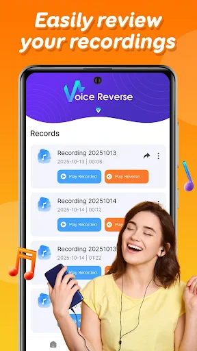 Funny Voice Reverse screenshot