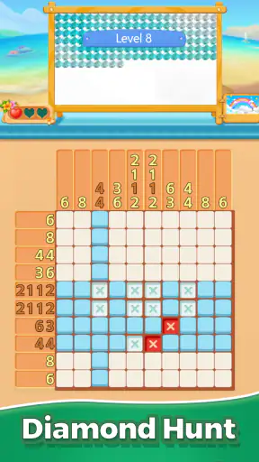 Gem Nonogram screenshot