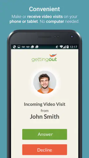 GettingOut Visits screenshot