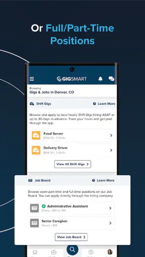 GigSmart Get Gigs screenshot