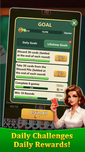 Gin Rummy Classic screenshot