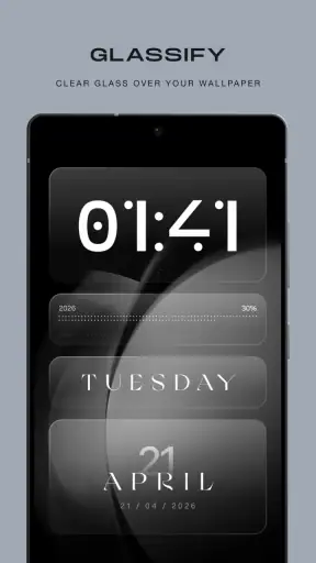Glassify - Widgets & Themes screenshot