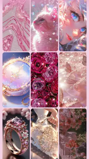 Glitter Wallpapers For Girls screenshot