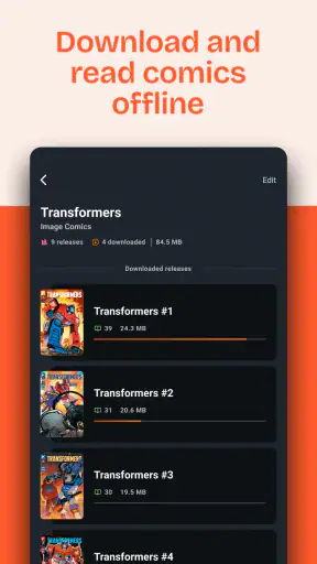 GlobalComix: Comics and Manga screenshot