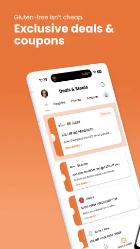 Gluten Dude: GF Restaurants screenshot
