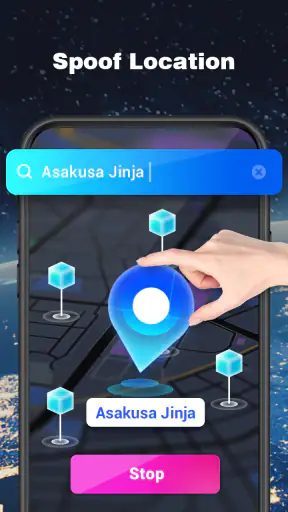 Gmocker: Fake GPS Location screenshot
