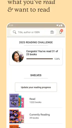 Goodreads: Book Reviews screenshot